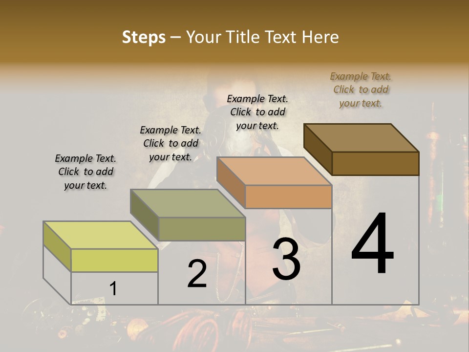 Business Minutieux Foulard PowerPoint Template