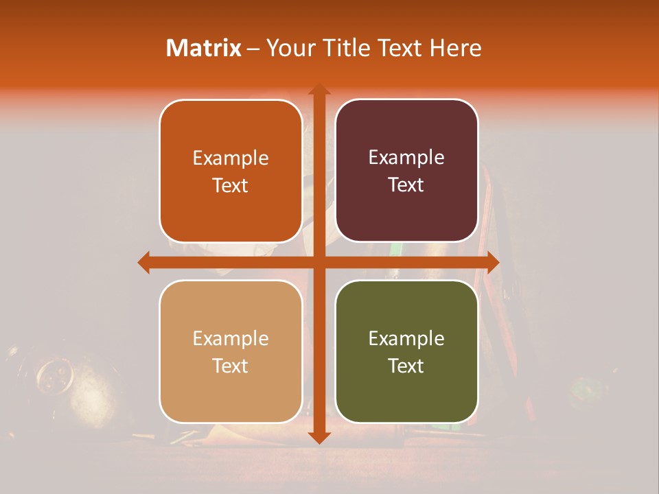 Masque Engrenage Concept PowerPoint Template