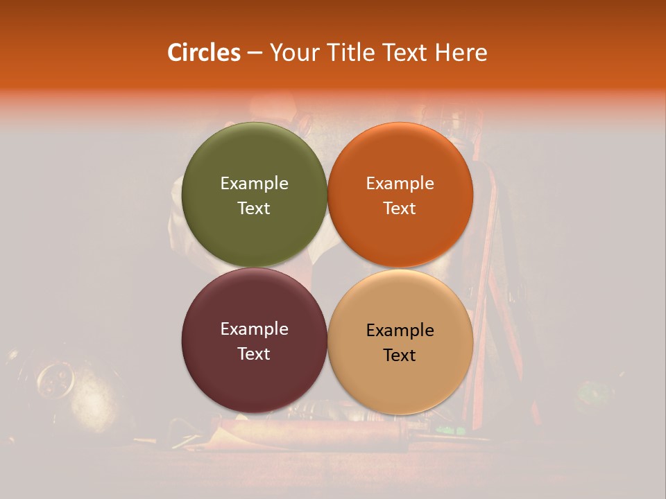 Masque Engrenage Concept PowerPoint Template