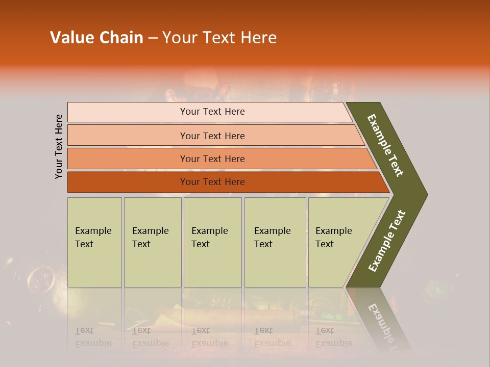 Masque Engrenage Concept PowerPoint Template