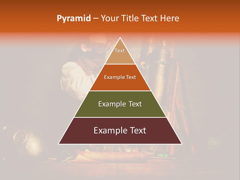 Masque Engrenage Concept PowerPoint Template