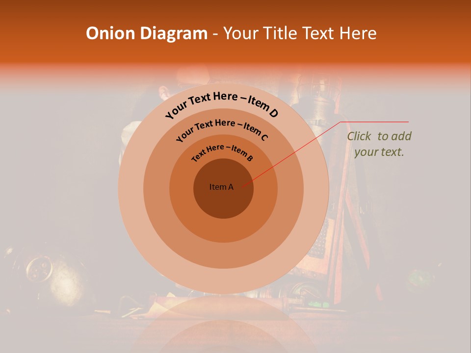 Masque Engrenage Concept PowerPoint Template