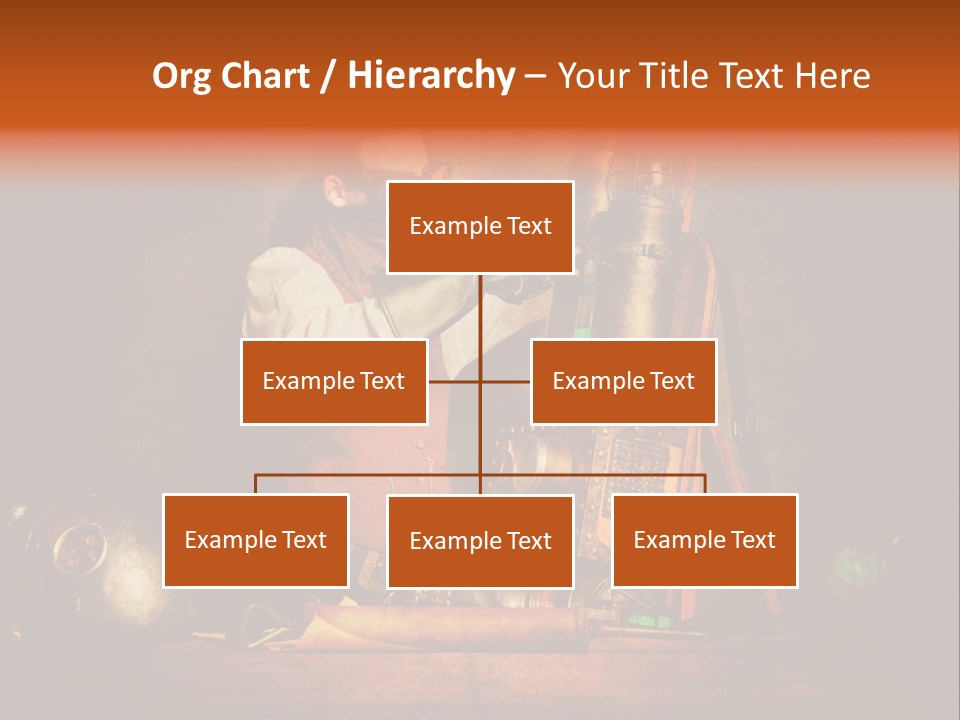 Masque Engrenage Concept PowerPoint Template