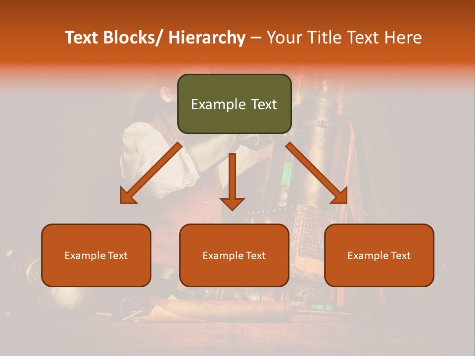Masque Engrenage Concept PowerPoint Template
