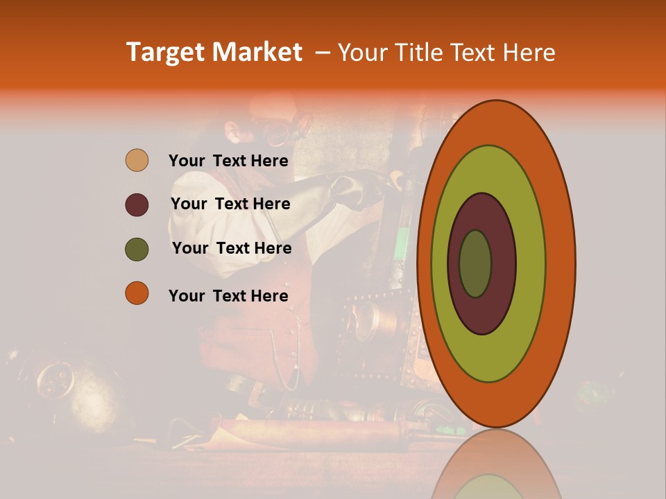 Masque Engrenage Concept PowerPoint Template