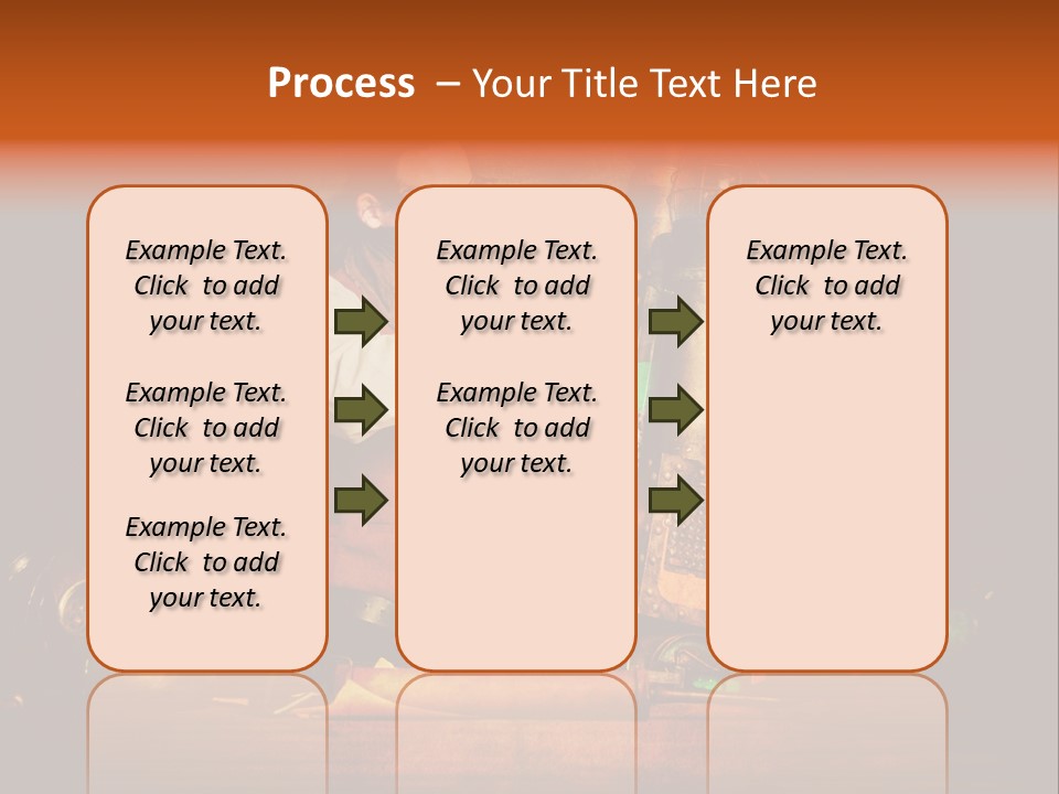Masque Engrenage Concept PowerPoint Template