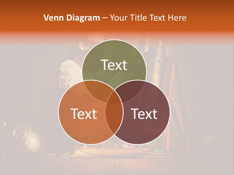 Masque Engrenage Concept PowerPoint Template