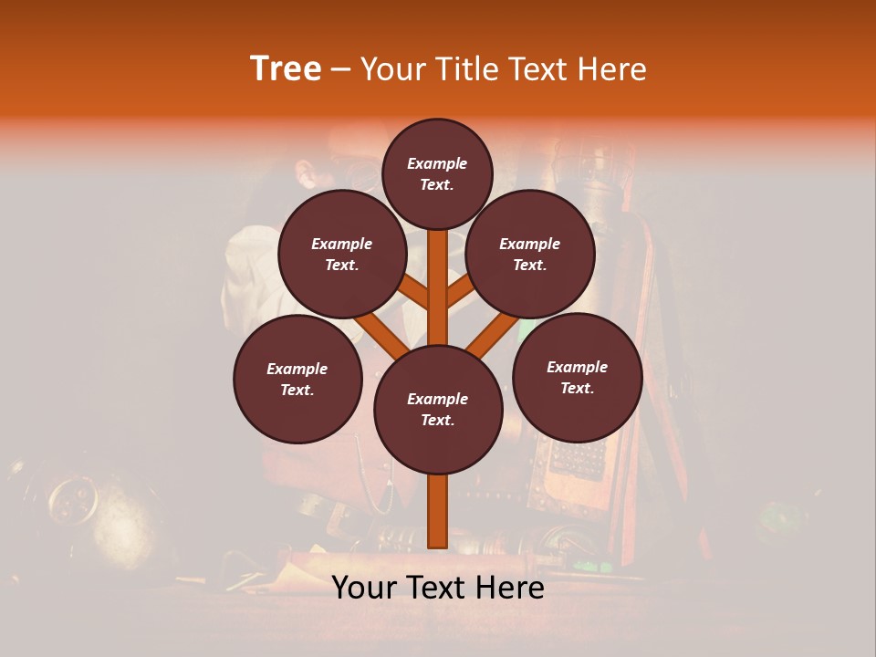 Masque Engrenage Concept PowerPoint Template