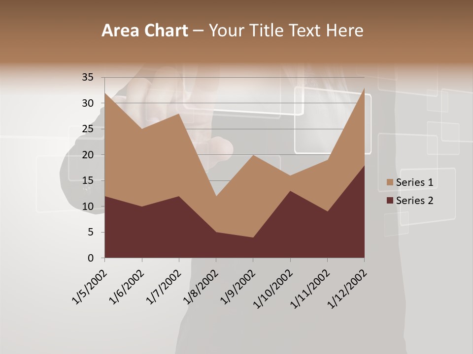 Connectivity New Hand PowerPoint Template