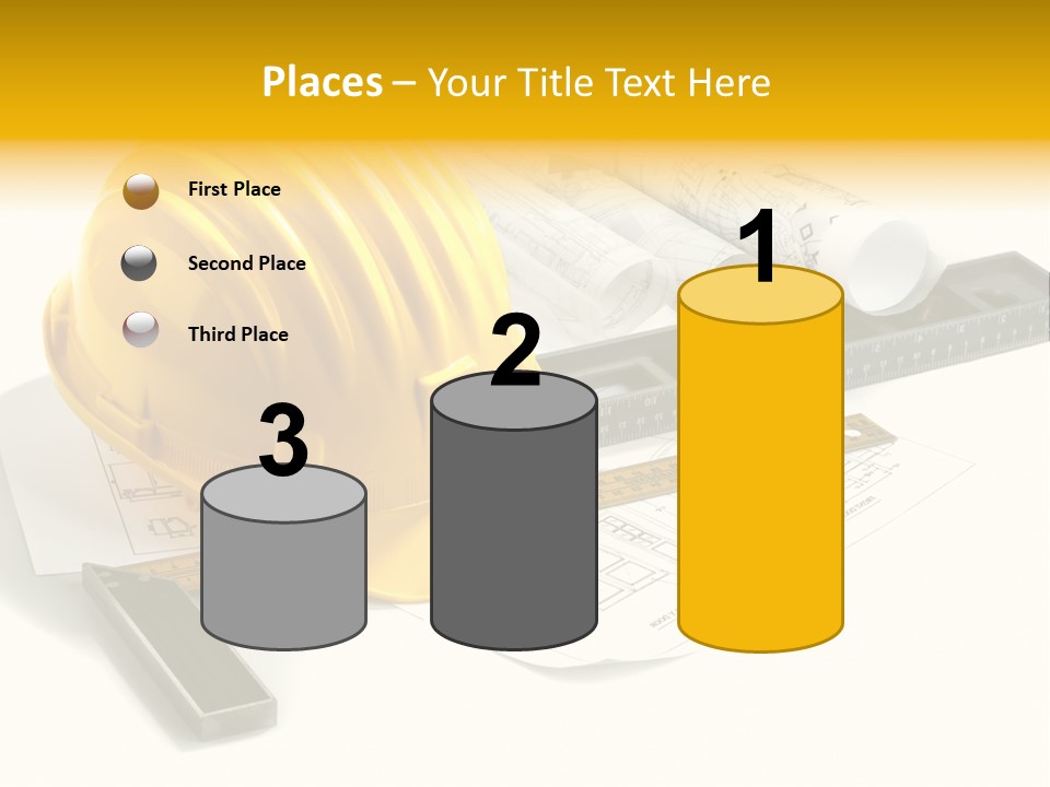 Roll Yellow Drawing PowerPoint Template