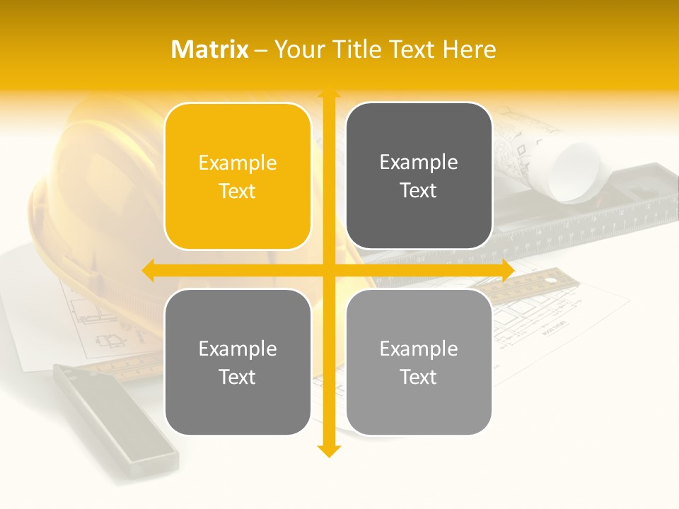 Roll Yellow Drawing PowerPoint Template