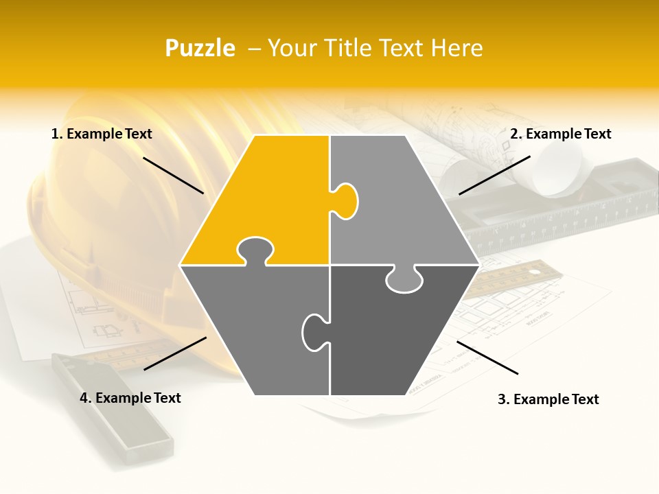 Roll Yellow Drawing PowerPoint Template