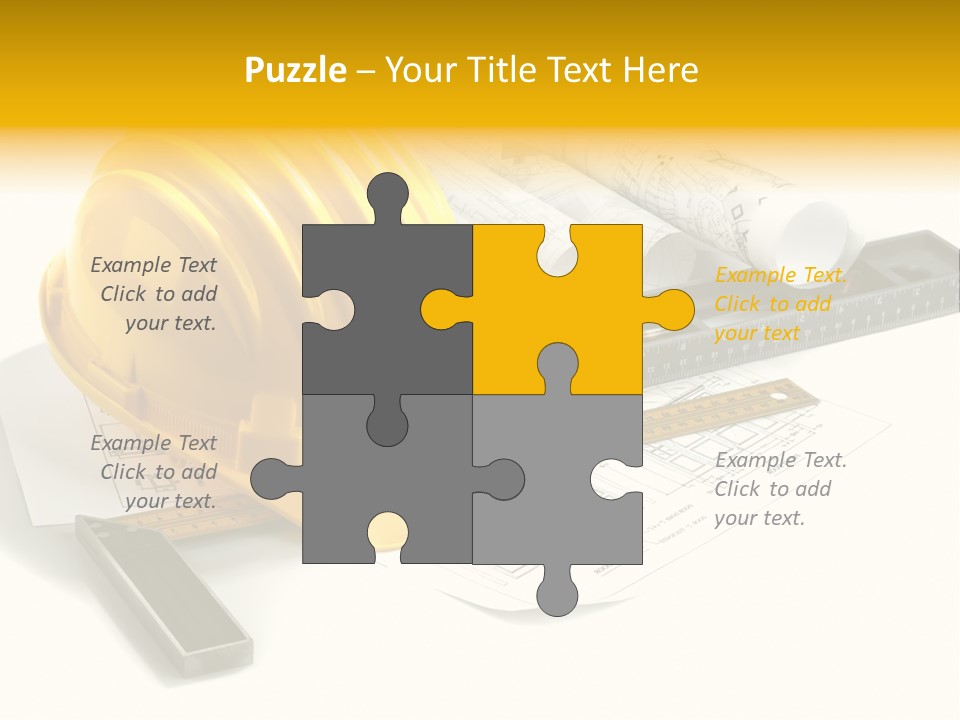 Roll Yellow Drawing PowerPoint Template