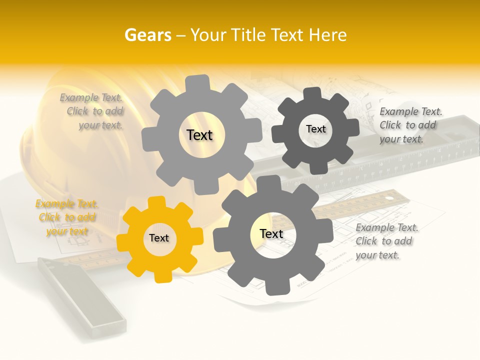 Roll Yellow Drawing PowerPoint Template