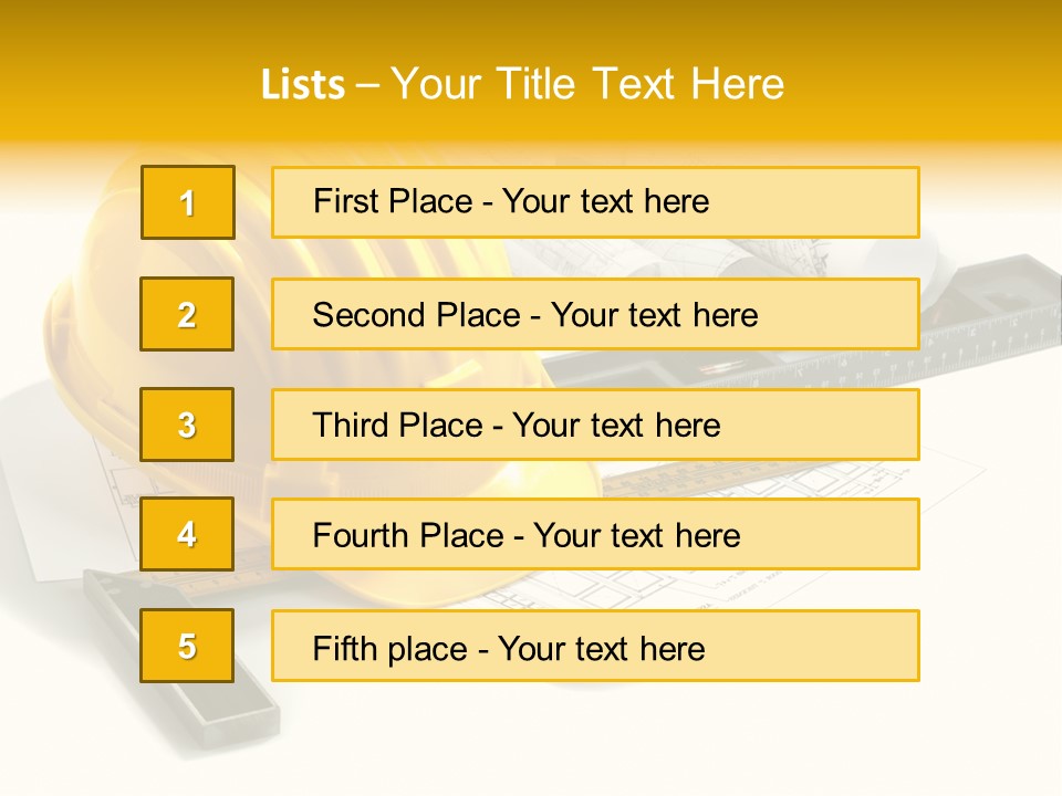 Roll Yellow Drawing PowerPoint Template
