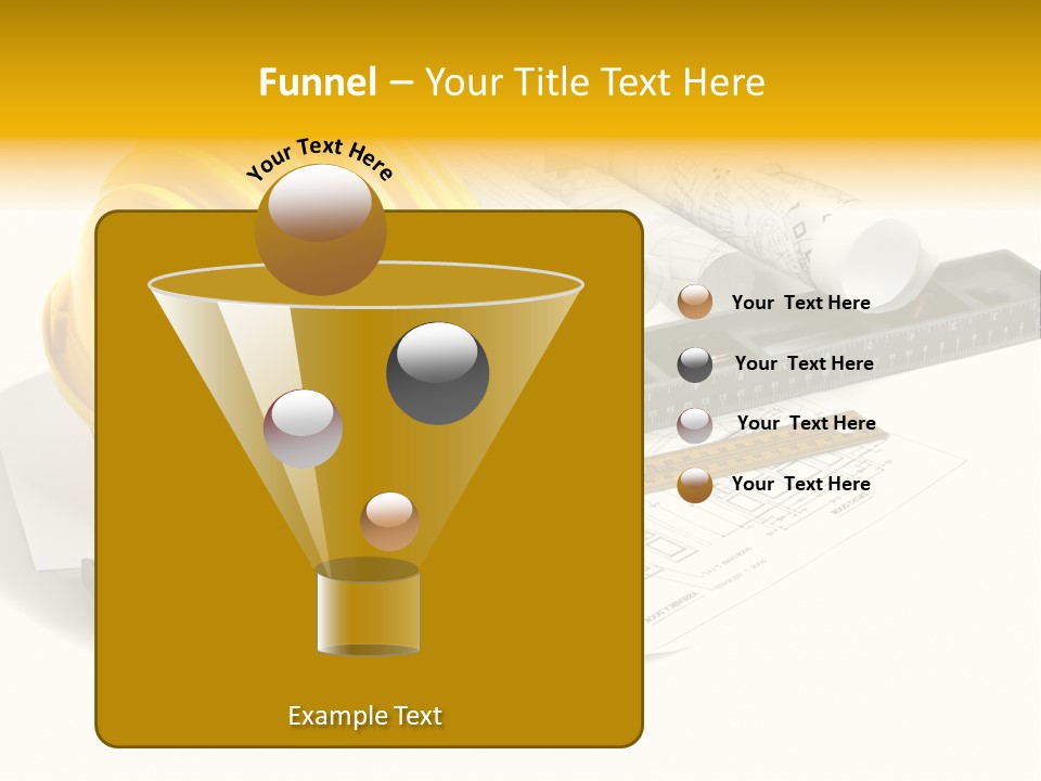Roll Yellow Drawing PowerPoint Template