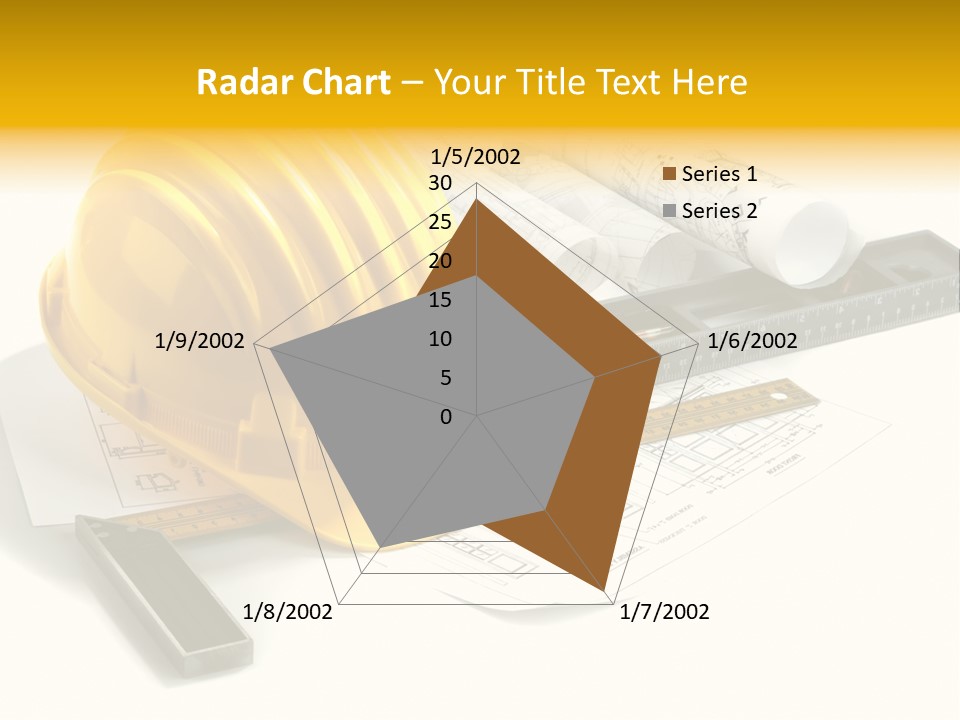 Roll Yellow Drawing PowerPoint Template
