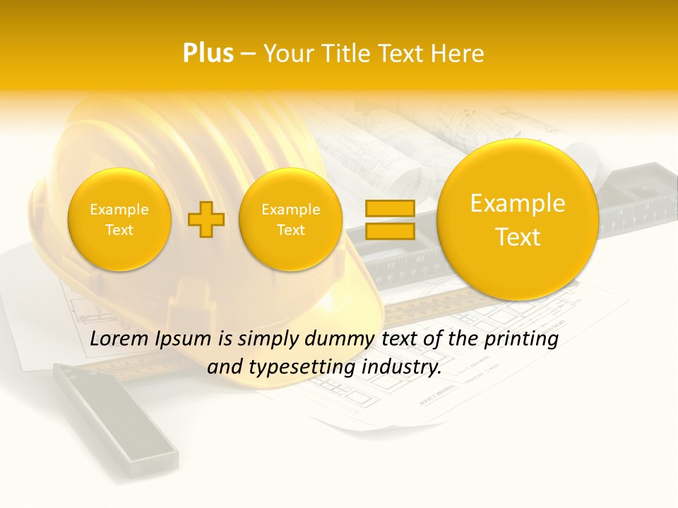 Roll Yellow Drawing PowerPoint Template