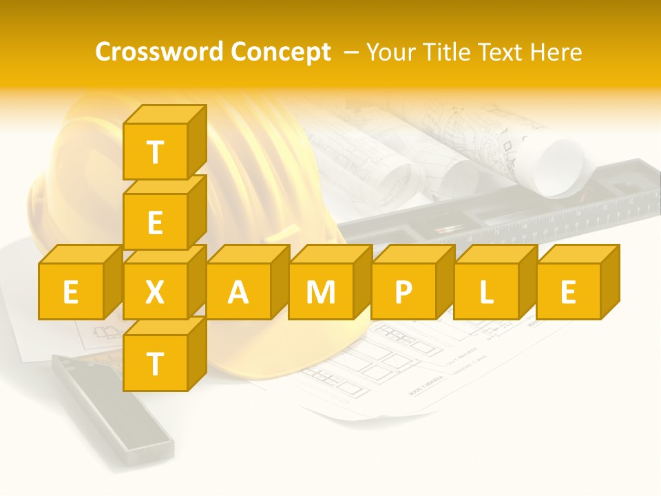 Roll Yellow Drawing PowerPoint Template