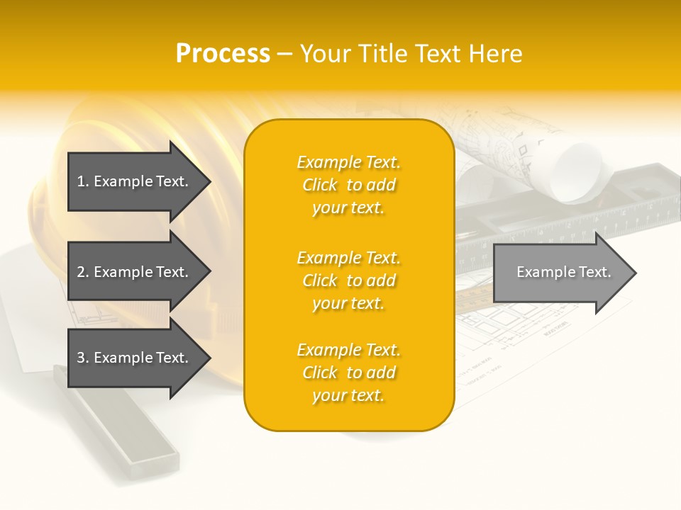 Roll Yellow Drawing PowerPoint Template