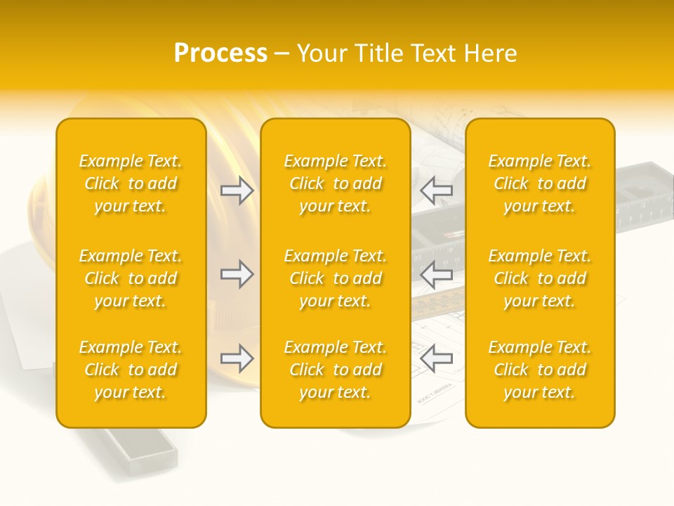 Roll Yellow Drawing PowerPoint Template