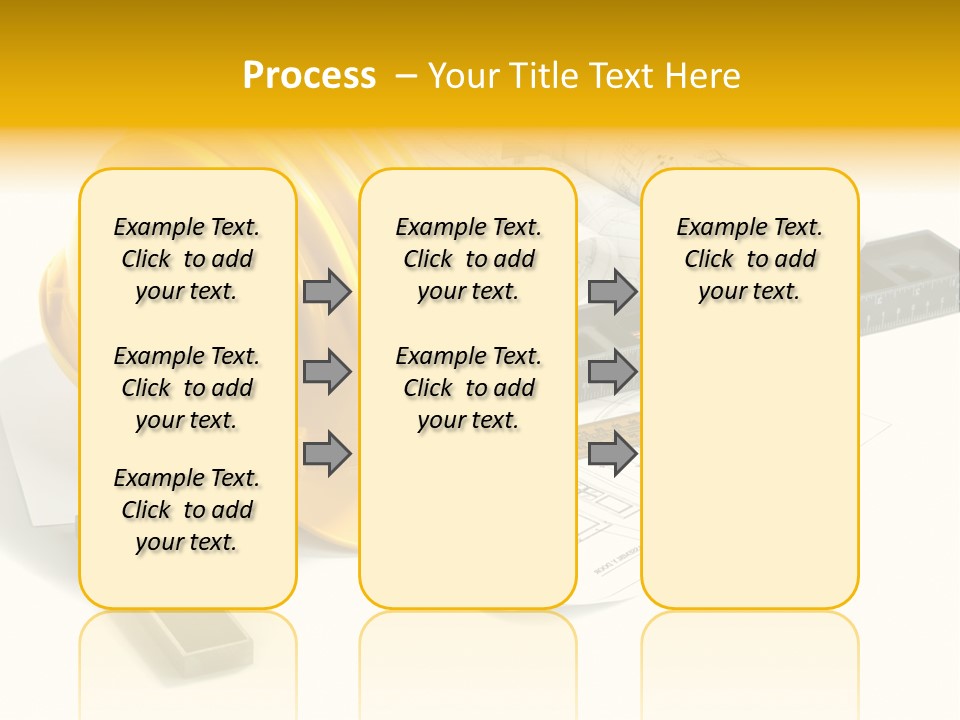 Roll Yellow Drawing PowerPoint Template