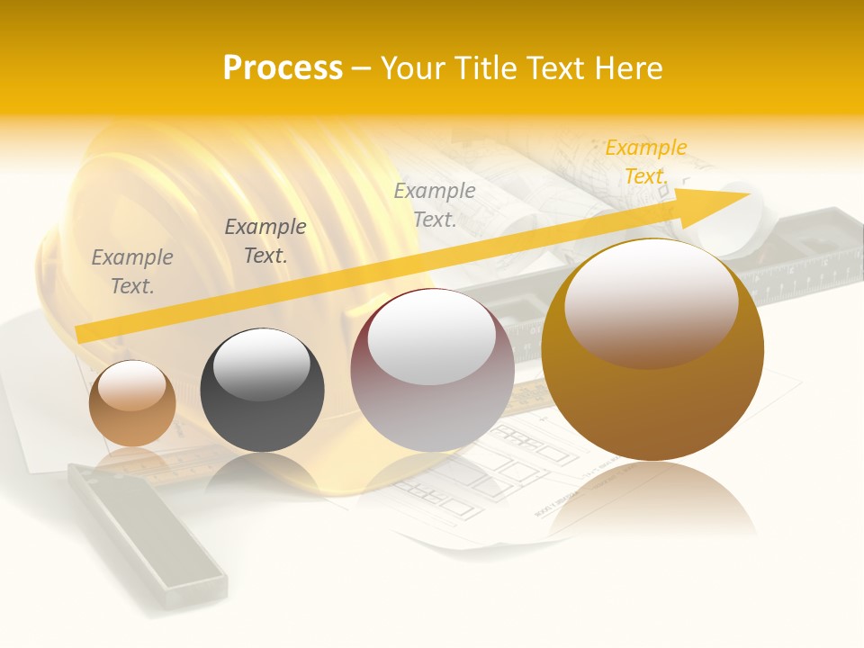 Roll Yellow Drawing PowerPoint Template