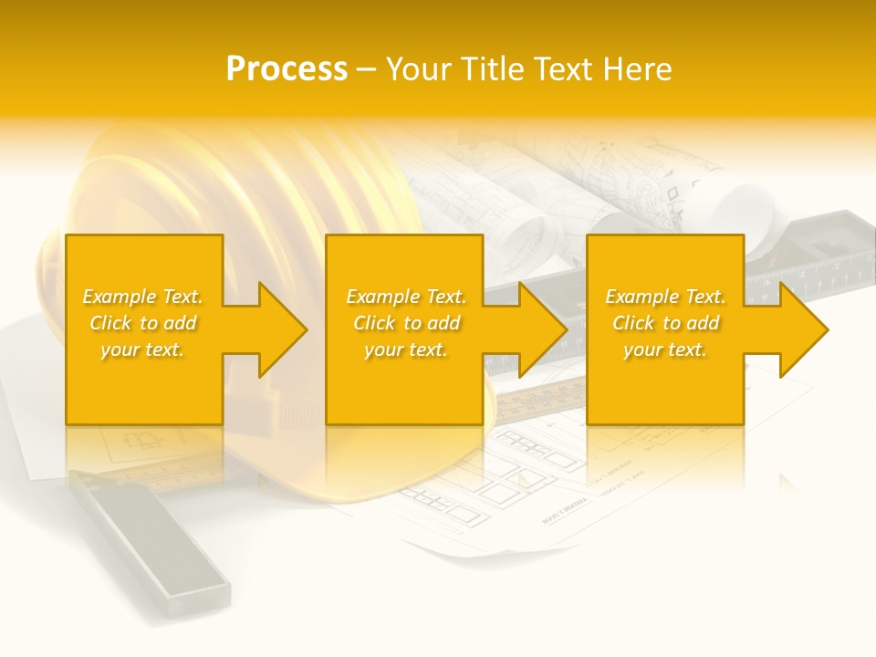 Roll Yellow Drawing PowerPoint Template