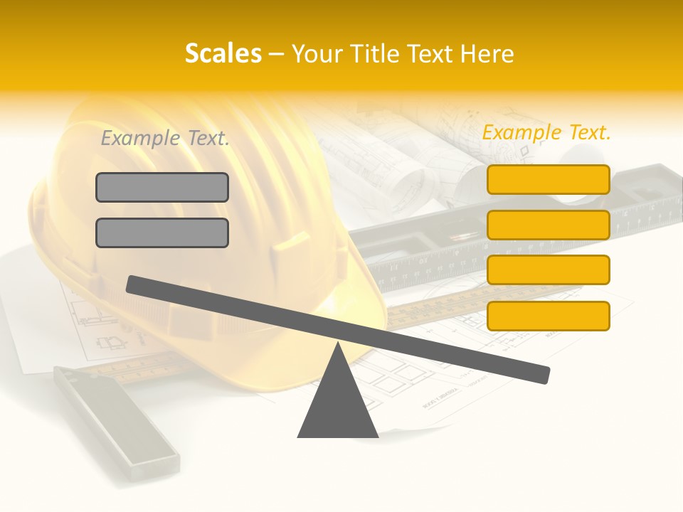 Roll Yellow Drawing PowerPoint Template