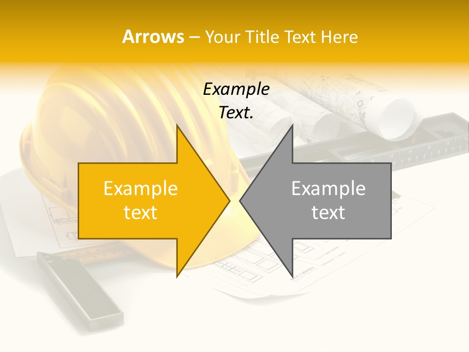 Roll Yellow Drawing PowerPoint Template