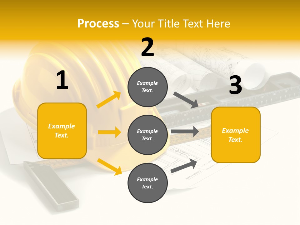 Roll Yellow Drawing PowerPoint Template