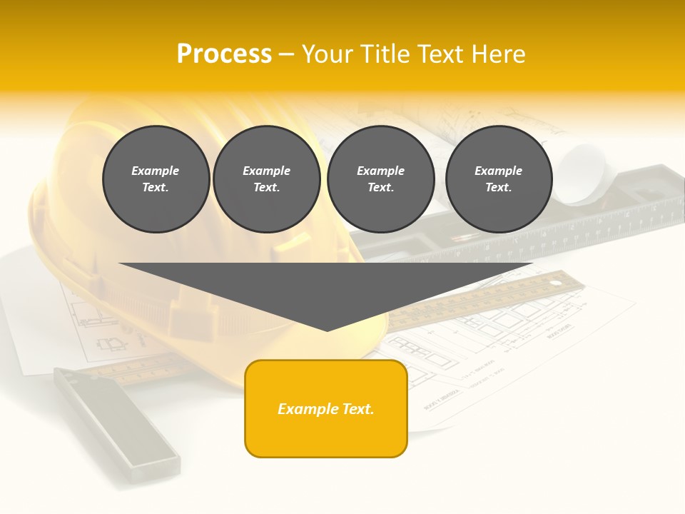 Roll Yellow Drawing PowerPoint Template