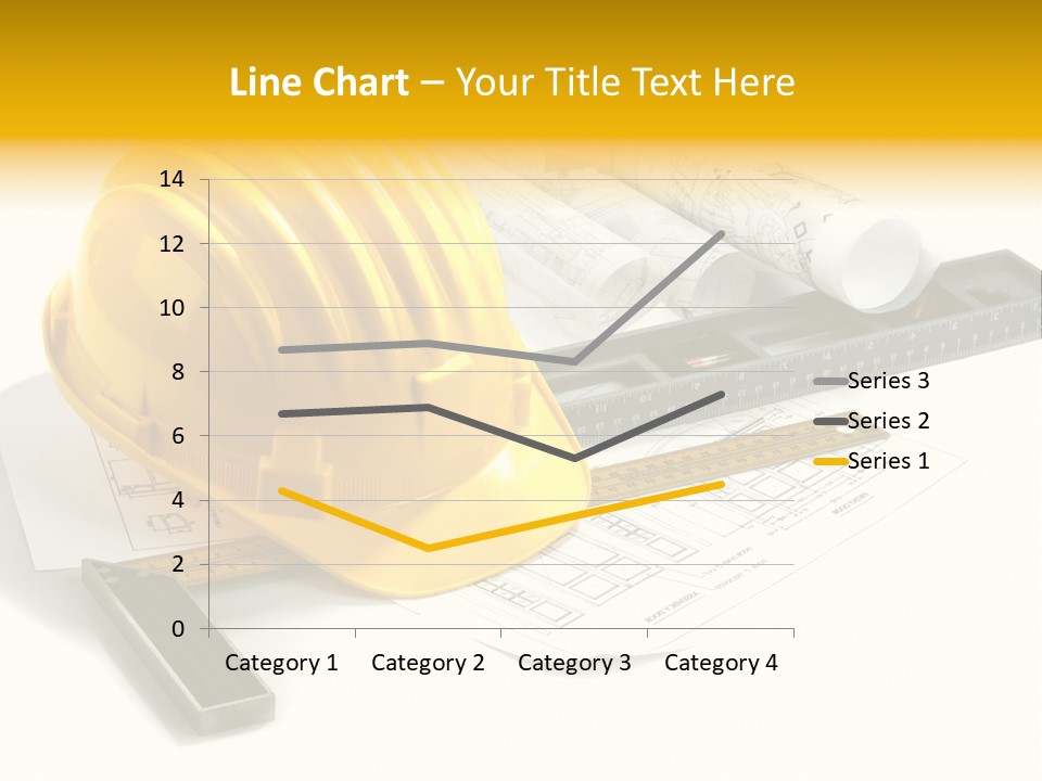 Roll Yellow Drawing PowerPoint Template