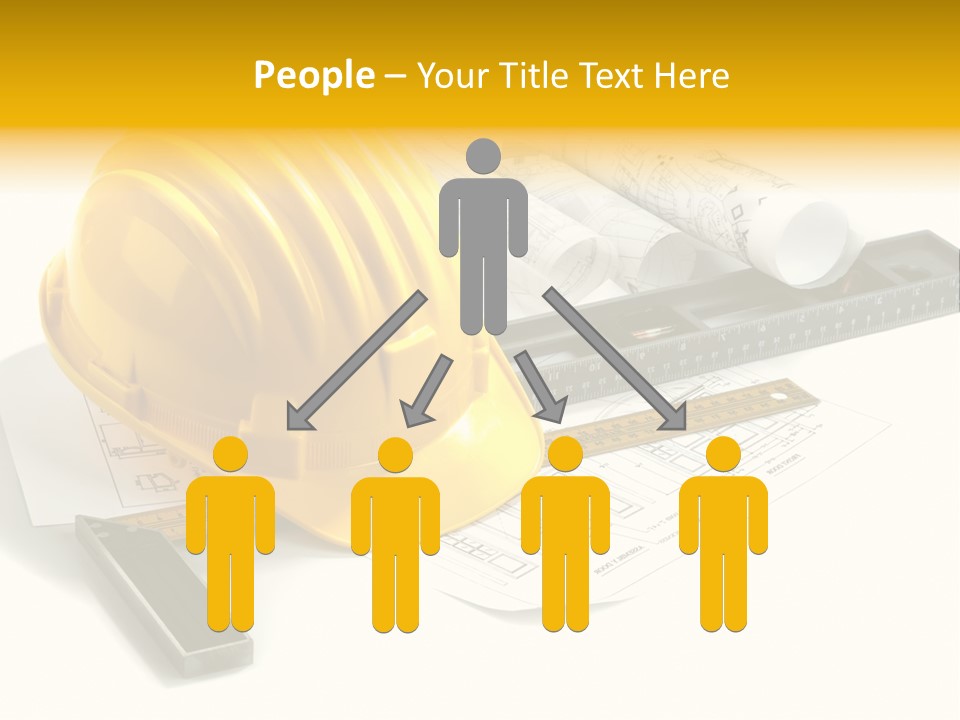 Roll Yellow Drawing PowerPoint Template