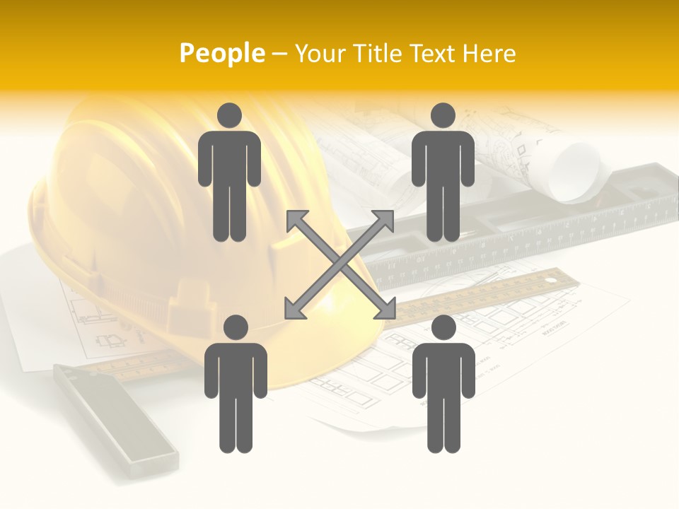 Roll Yellow Drawing PowerPoint Template