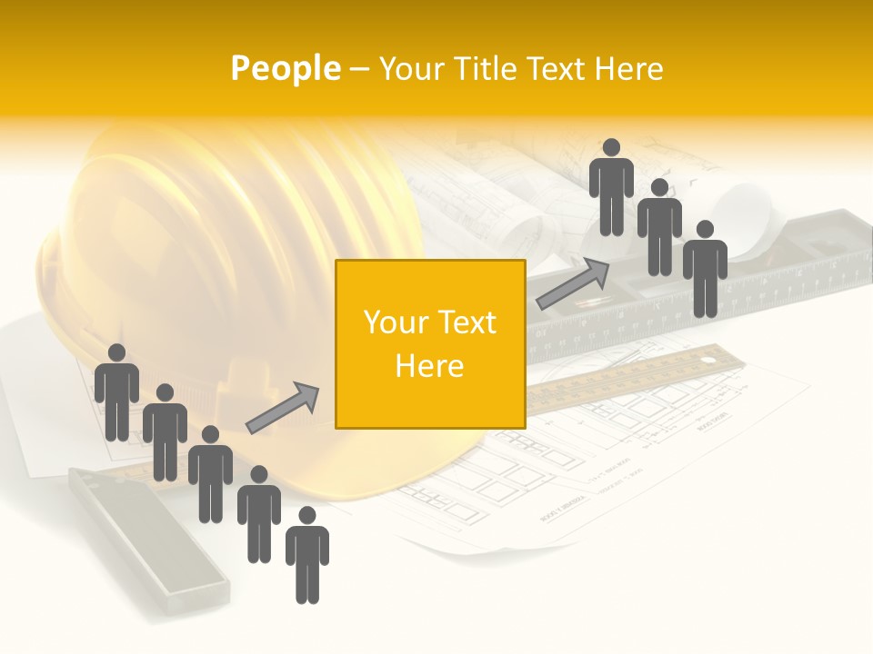Roll Yellow Drawing PowerPoint Template