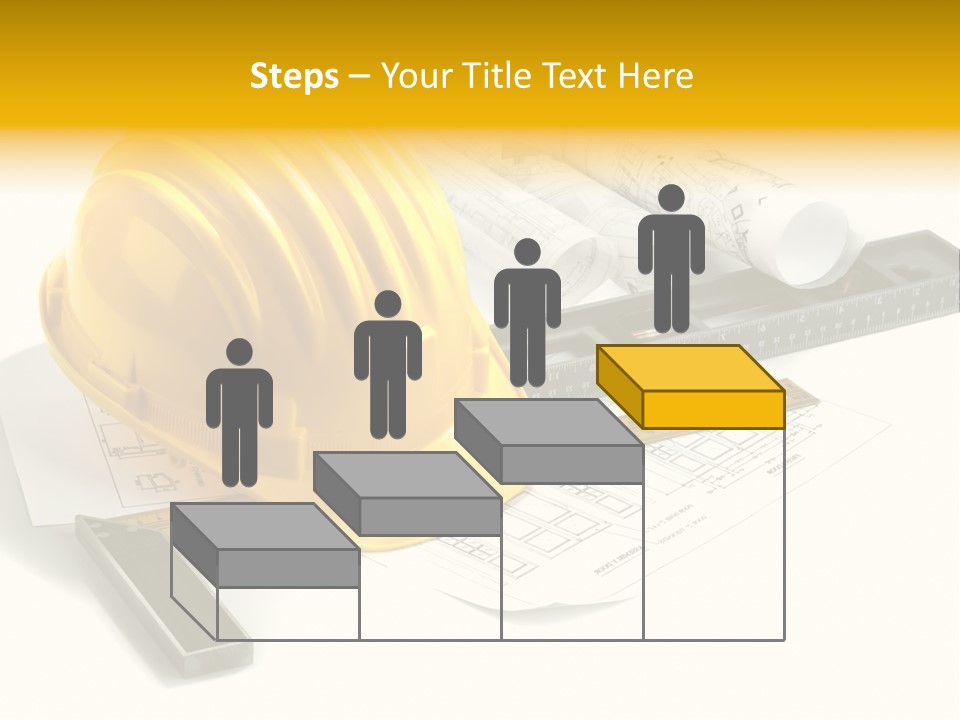 Roll Yellow Drawing PowerPoint Template