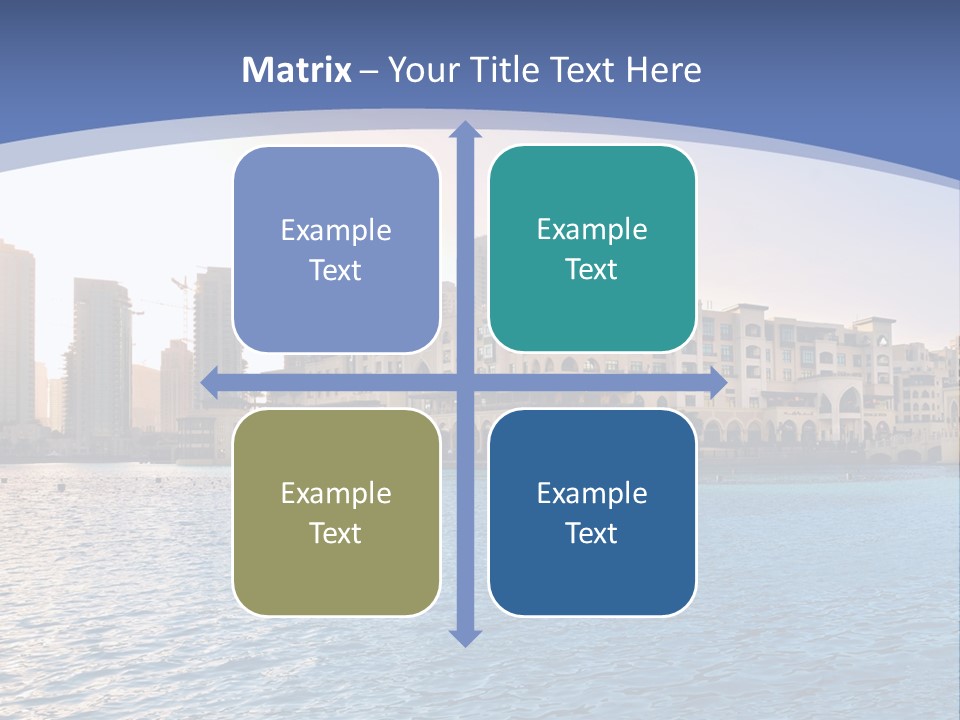 Architecture Arabic Outdoor PowerPoint Template