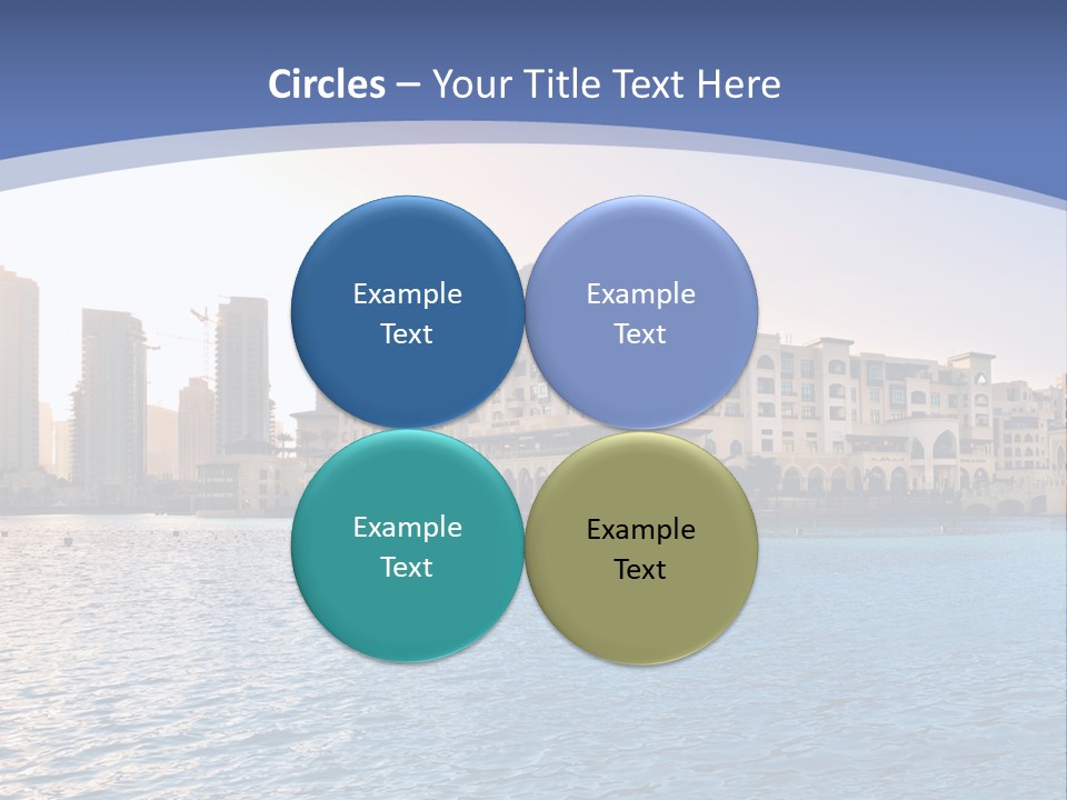 Architecture Arabic Outdoor PowerPoint Template