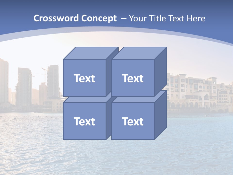 Architecture Arabic Outdoor PowerPoint Template