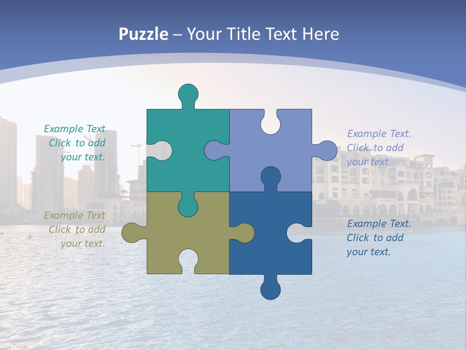 Architecture Arabic Outdoor PowerPoint Template