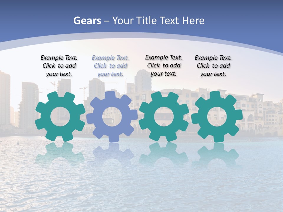 Architecture Arabic Outdoor PowerPoint Template