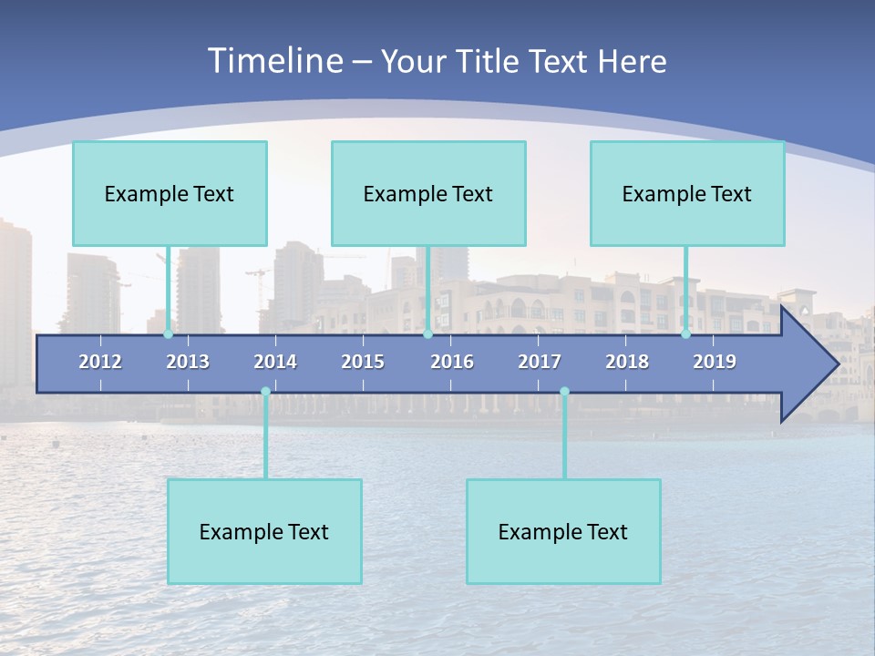 Architecture Arabic Outdoor PowerPoint Template