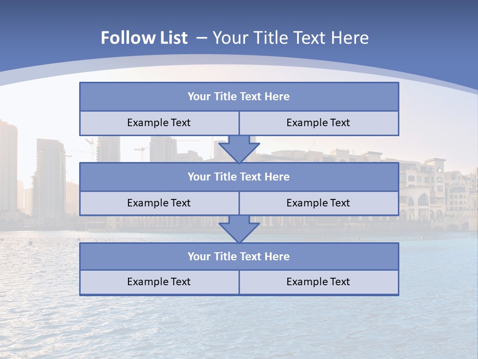 Architecture Arabic Outdoor PowerPoint Template
