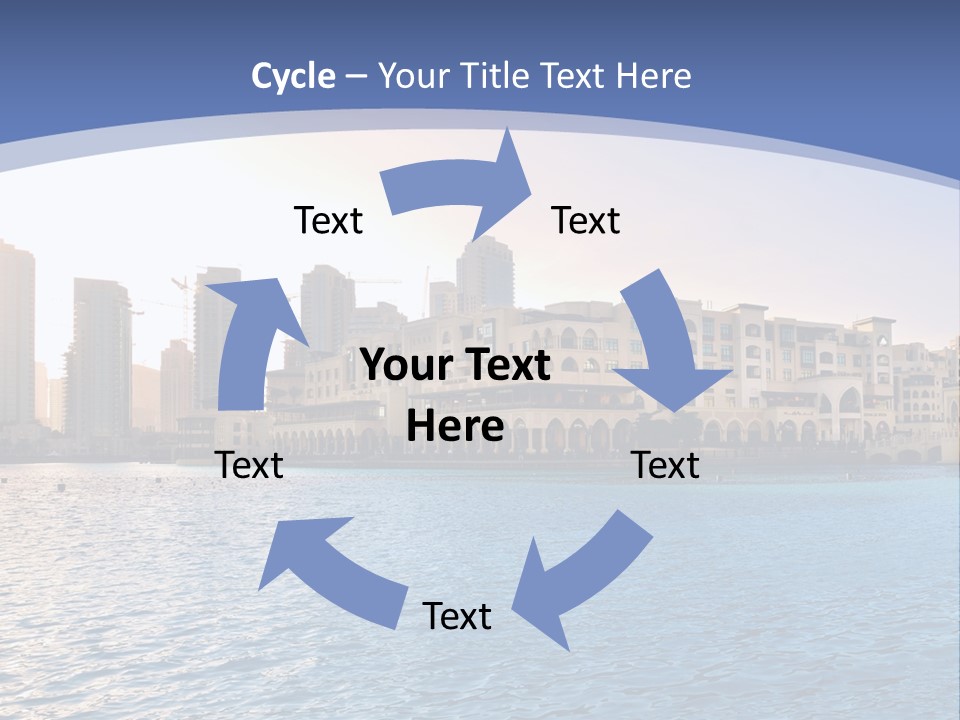 Architecture Arabic Outdoor PowerPoint Template