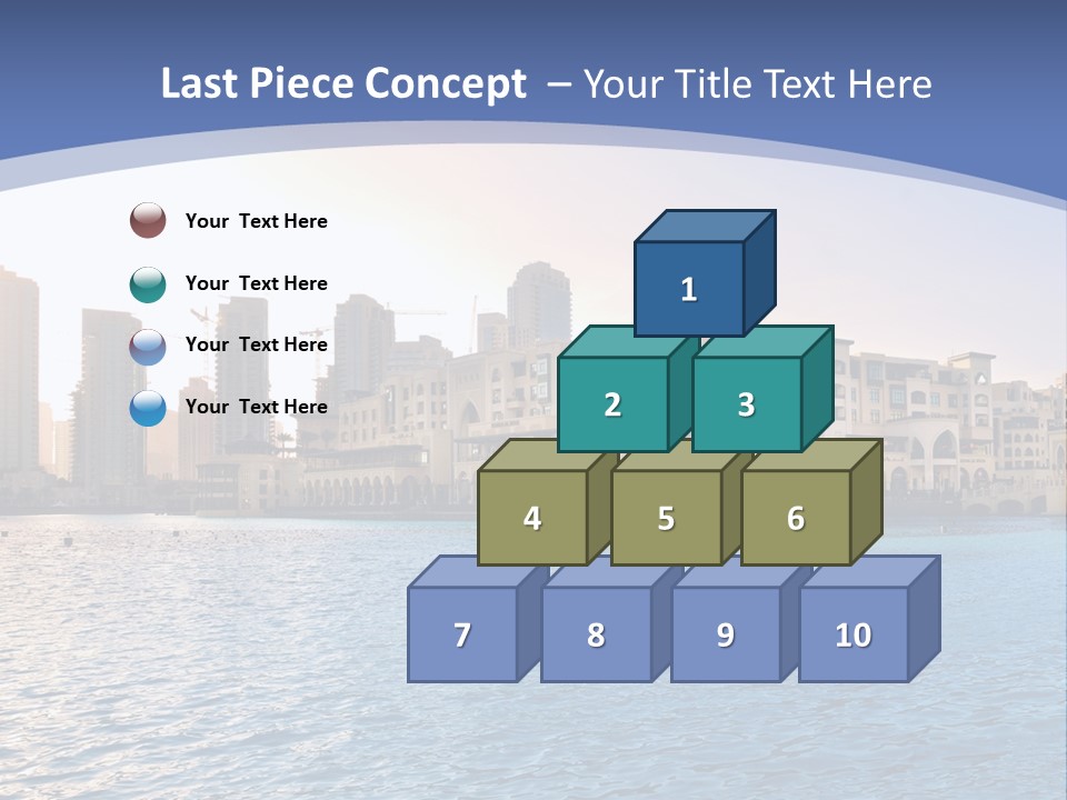 Architecture Arabic Outdoor PowerPoint Template