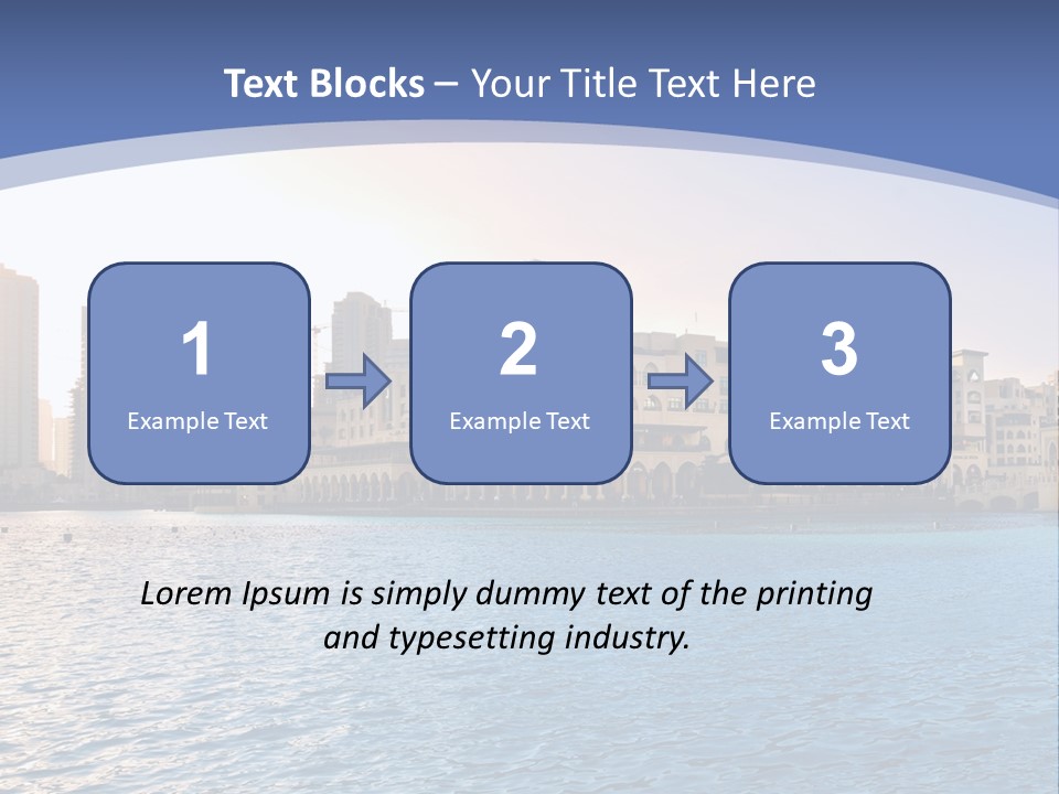 Architecture Arabic Outdoor PowerPoint Template