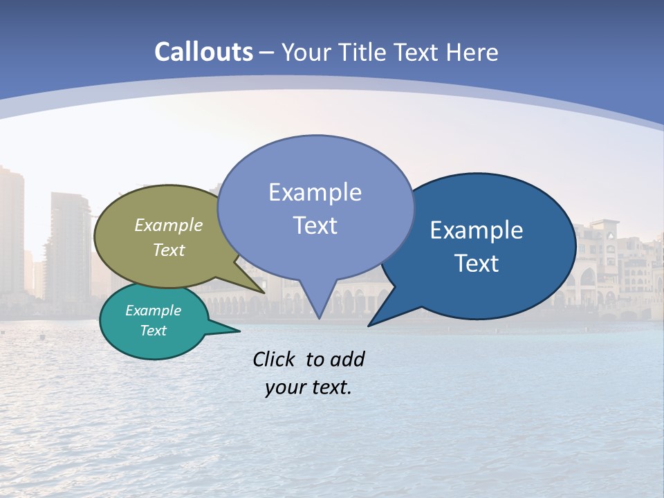 Architecture Arabic Outdoor PowerPoint Template
