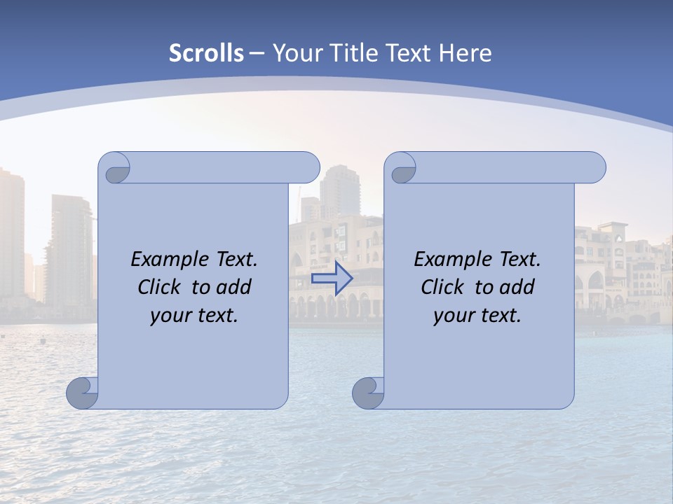 Architecture Arabic Outdoor PowerPoint Template