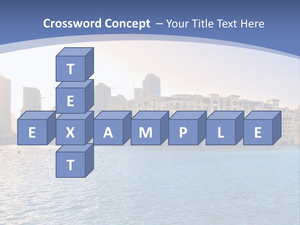 Architecture Arabic Outdoor PowerPoint Template